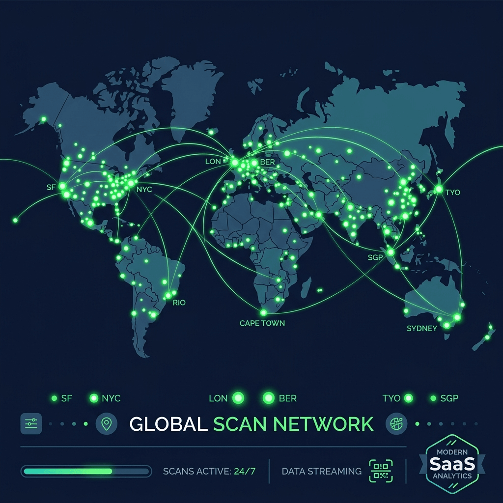 QR Geolocation Analytics Dashboard