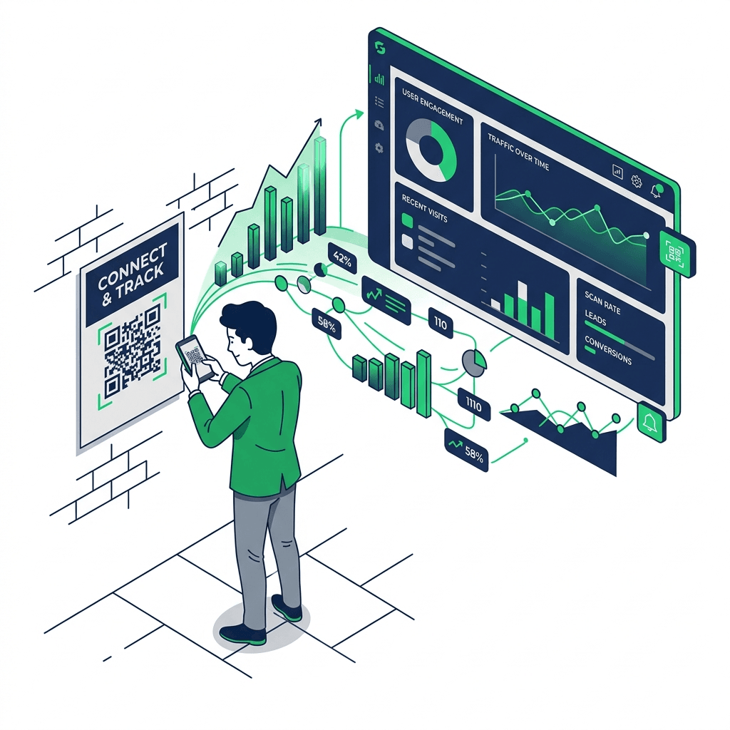 QR Analytics Dashboard Preview