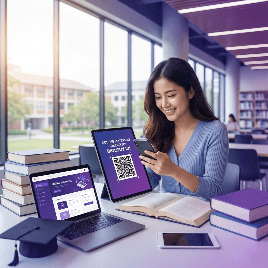 Course QR Code - Learn Anywhere