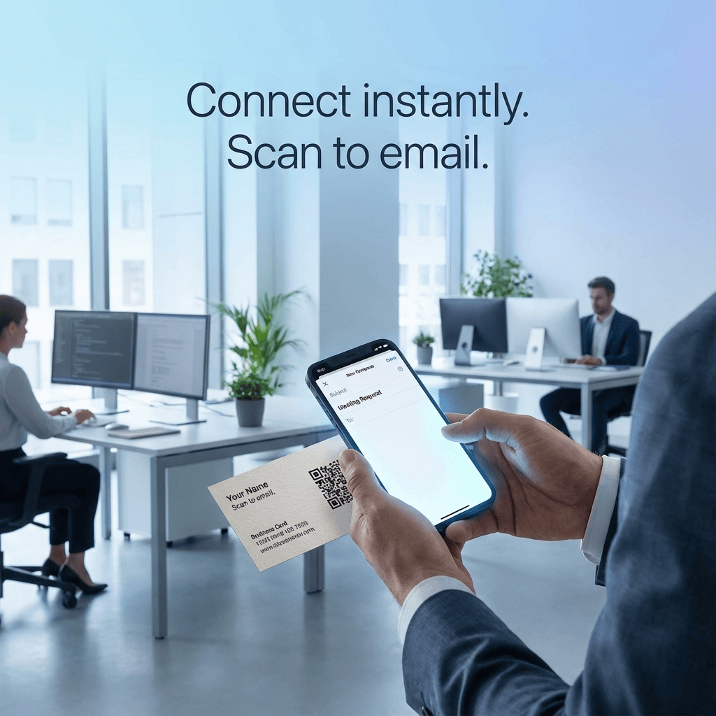 Email QR Code graphic