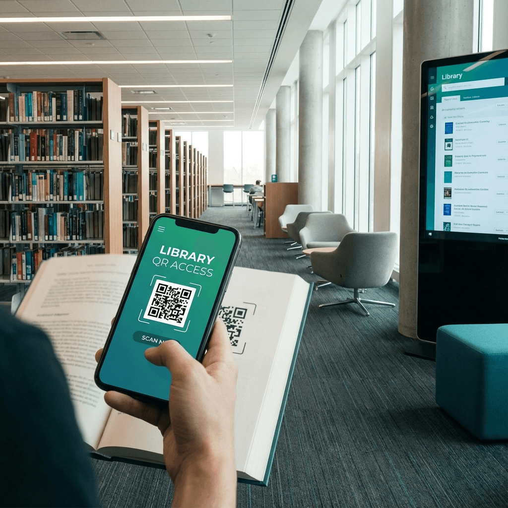 Library QR Code - Access Resources