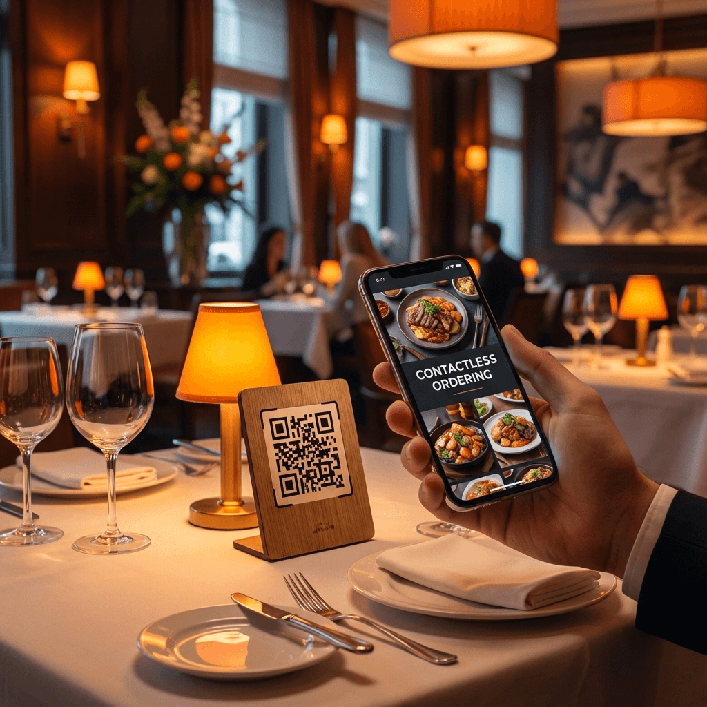 Menu QR Code - Contactless dining