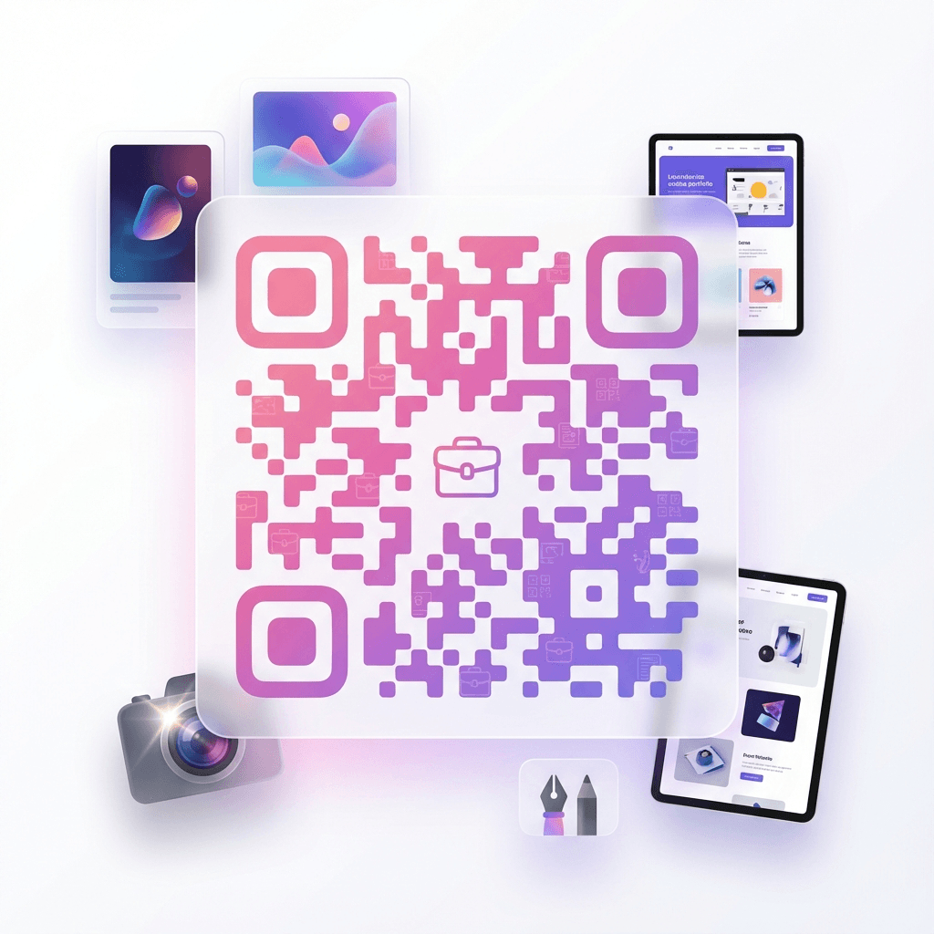 Portfolio QR Code - Showcase your creative work
