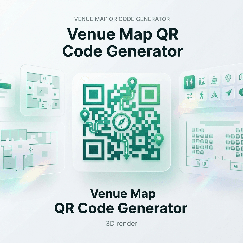 Venue Map QR Code - Navigate Events